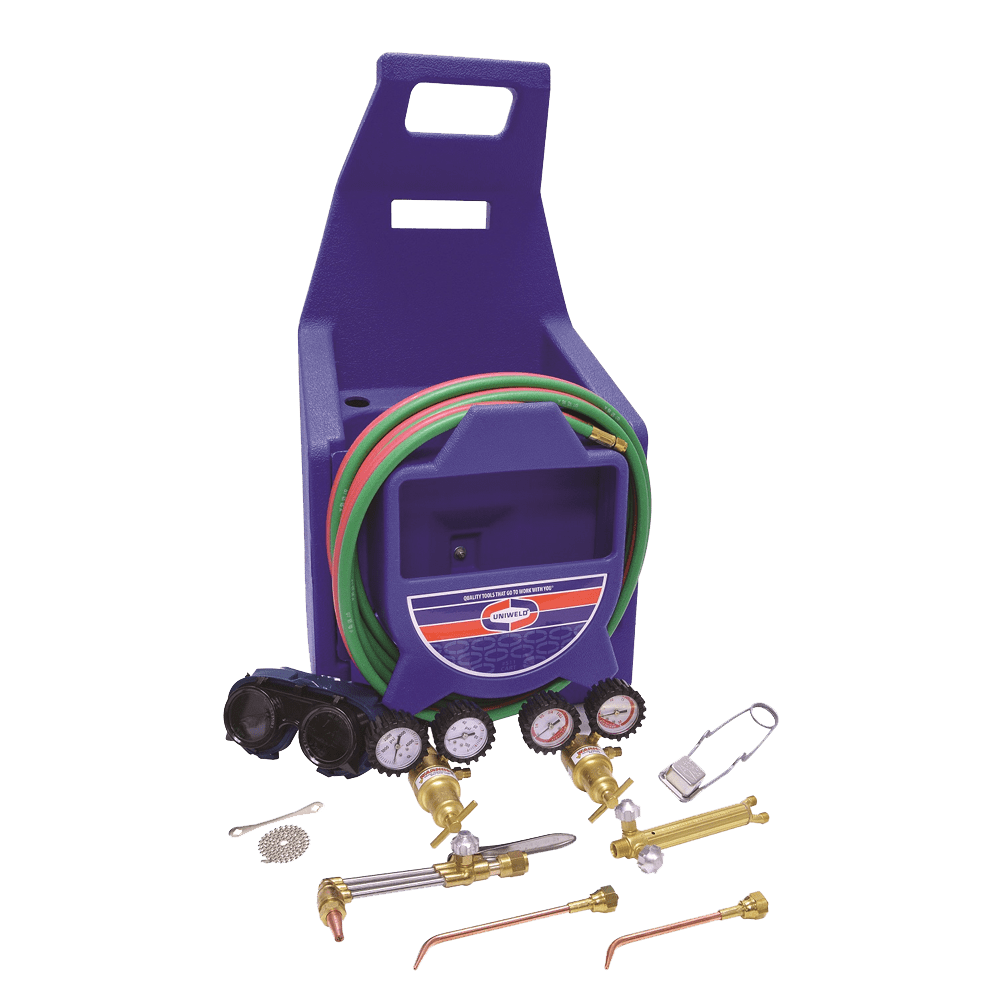 Uniweld KC100P Centrion Basic Welding & Brazing Outfit Kit With 511 Carrying Stand