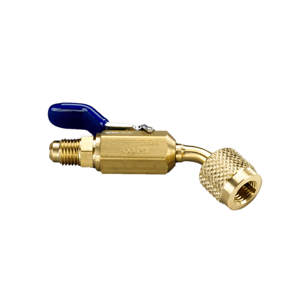 Yellow Jacket 93825 5/16in Compact Ball Valve For 5/16in Female Flare x