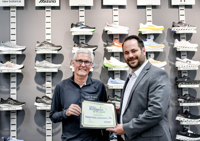 Greater Jackson Chamber Small Business of the Month Fleet Feet