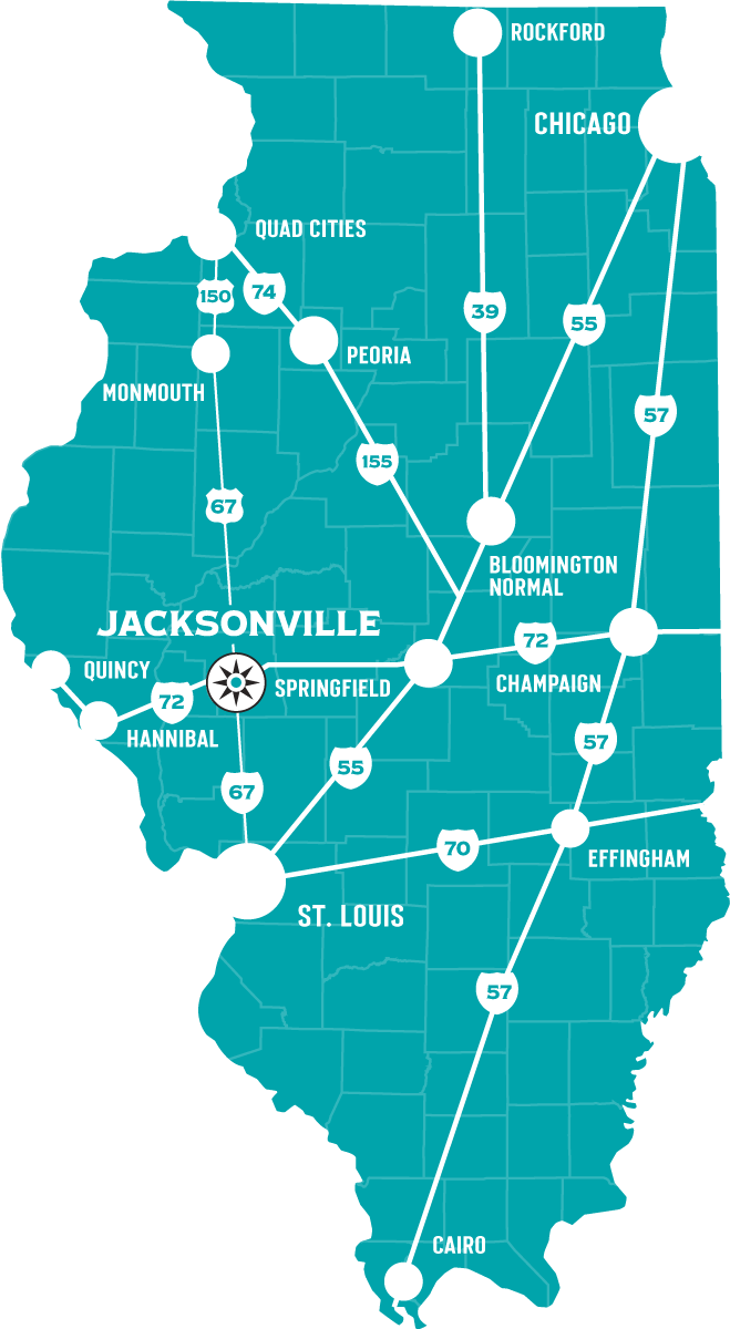 Jacksonville CVB Jacksonville, IL