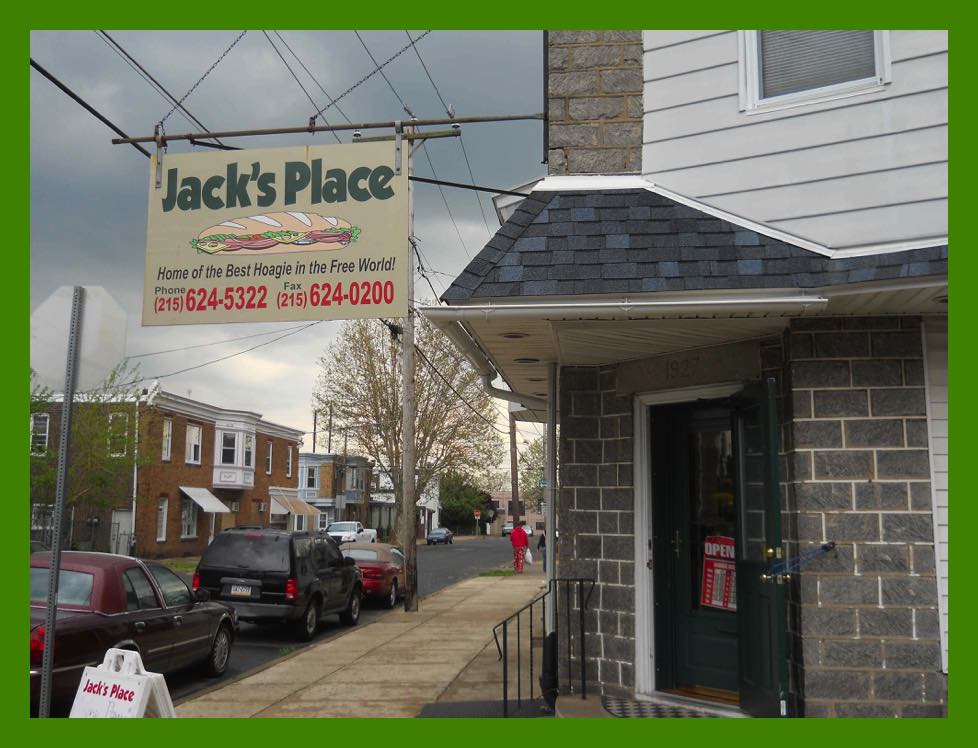 Jack's Place Phone Us 215.624.5322 Fax Us 215.624.0200
