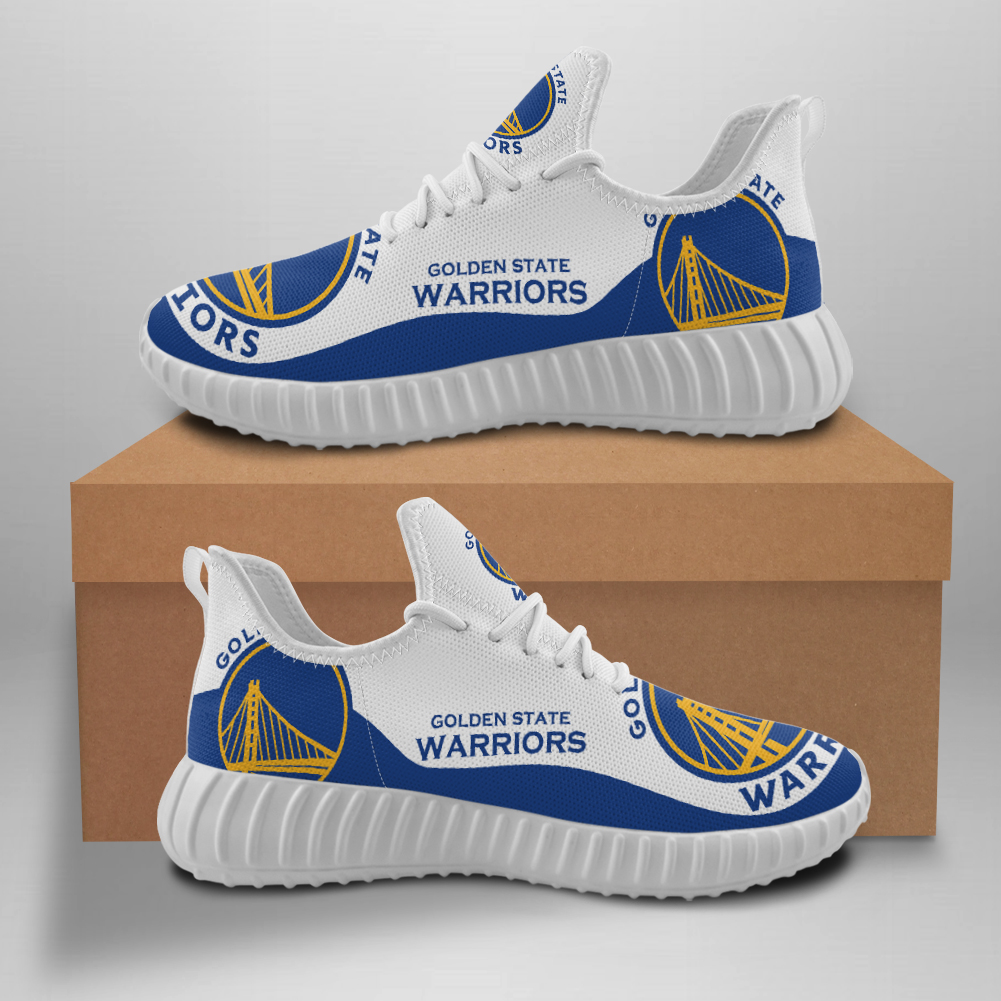 Golden State Warriors Customize Sneakers Style 1 Yeezy Shoes for women