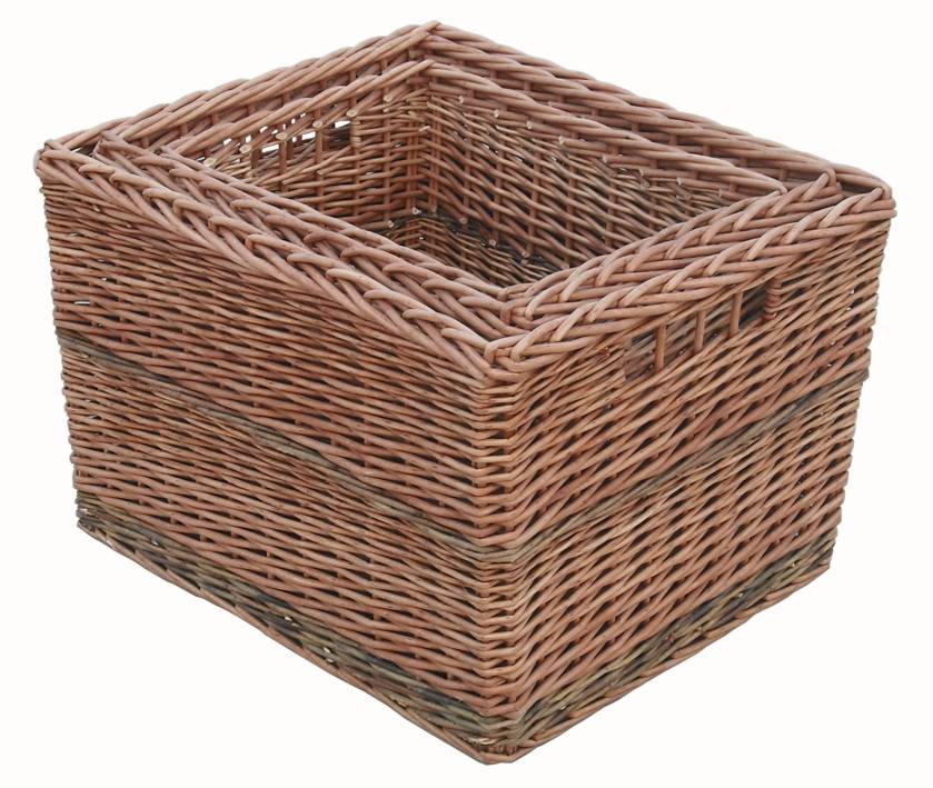 Somerset Rectangular Log Jack Straws Baskets