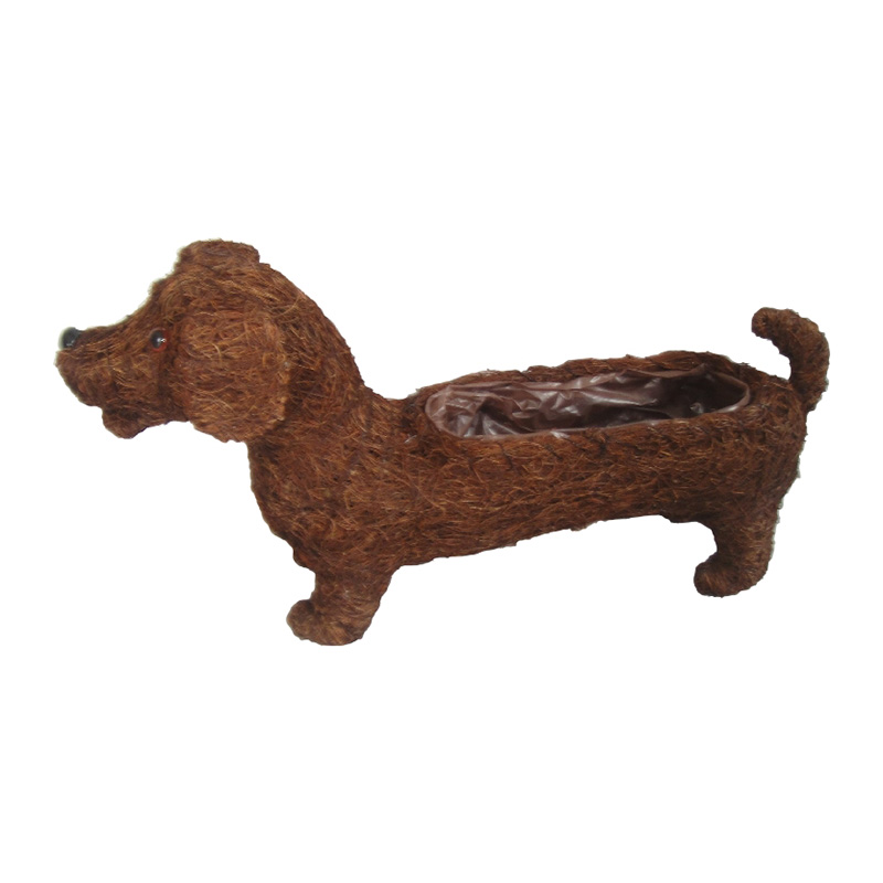 Sausage Dog Planter Jack Straws Baskets
