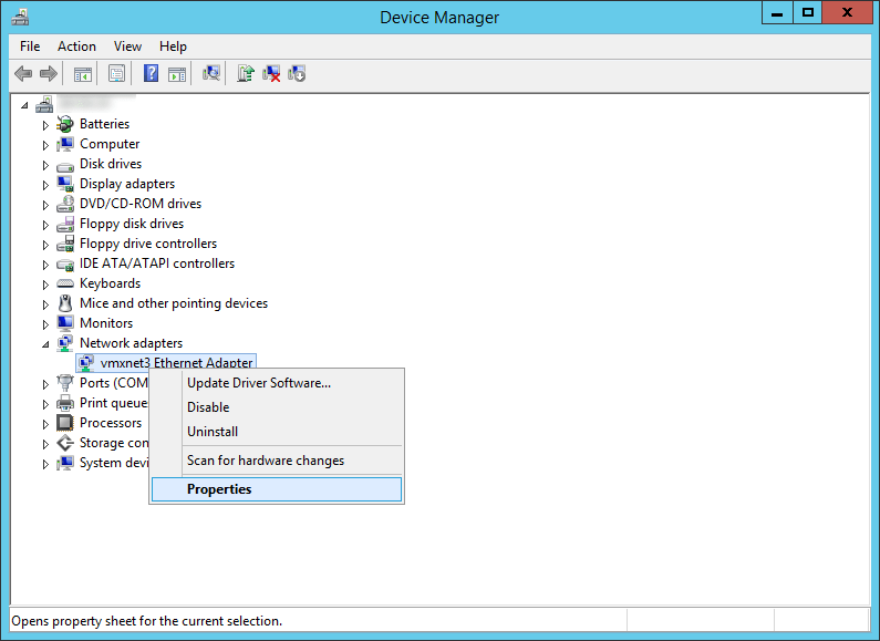 Warning Enable Receive Side Scaling (RSS) on a network adapter Jack