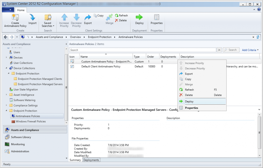 System Center 2012 R2 Configuration Manager Deploying Endpoint Protection Jack Stromberg