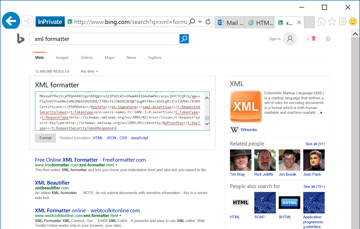 Online XML formatter (beautify XML) QA With Experts