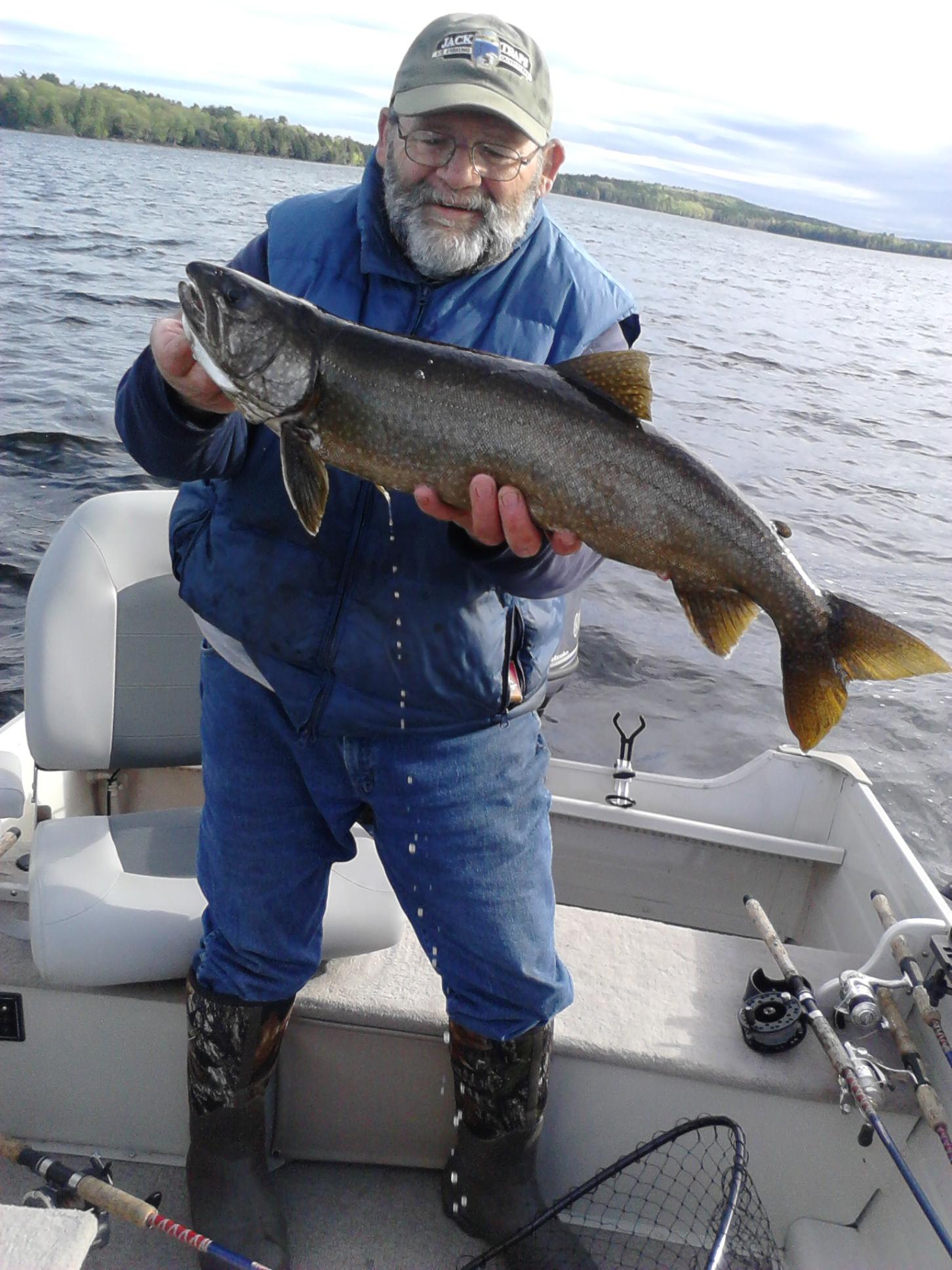 Togue are Bitin’ Jack Traps Ice Fishing Traps and Tip Ups Made In Maine