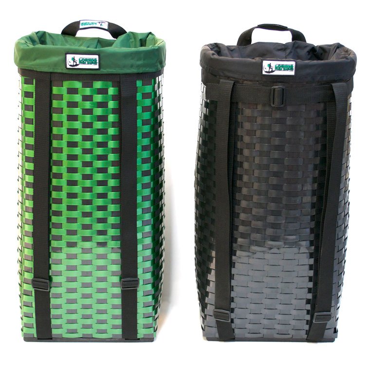 28″ Original Loring Pack Basket w/ Liner Jack Traps Ice Fishing Traps