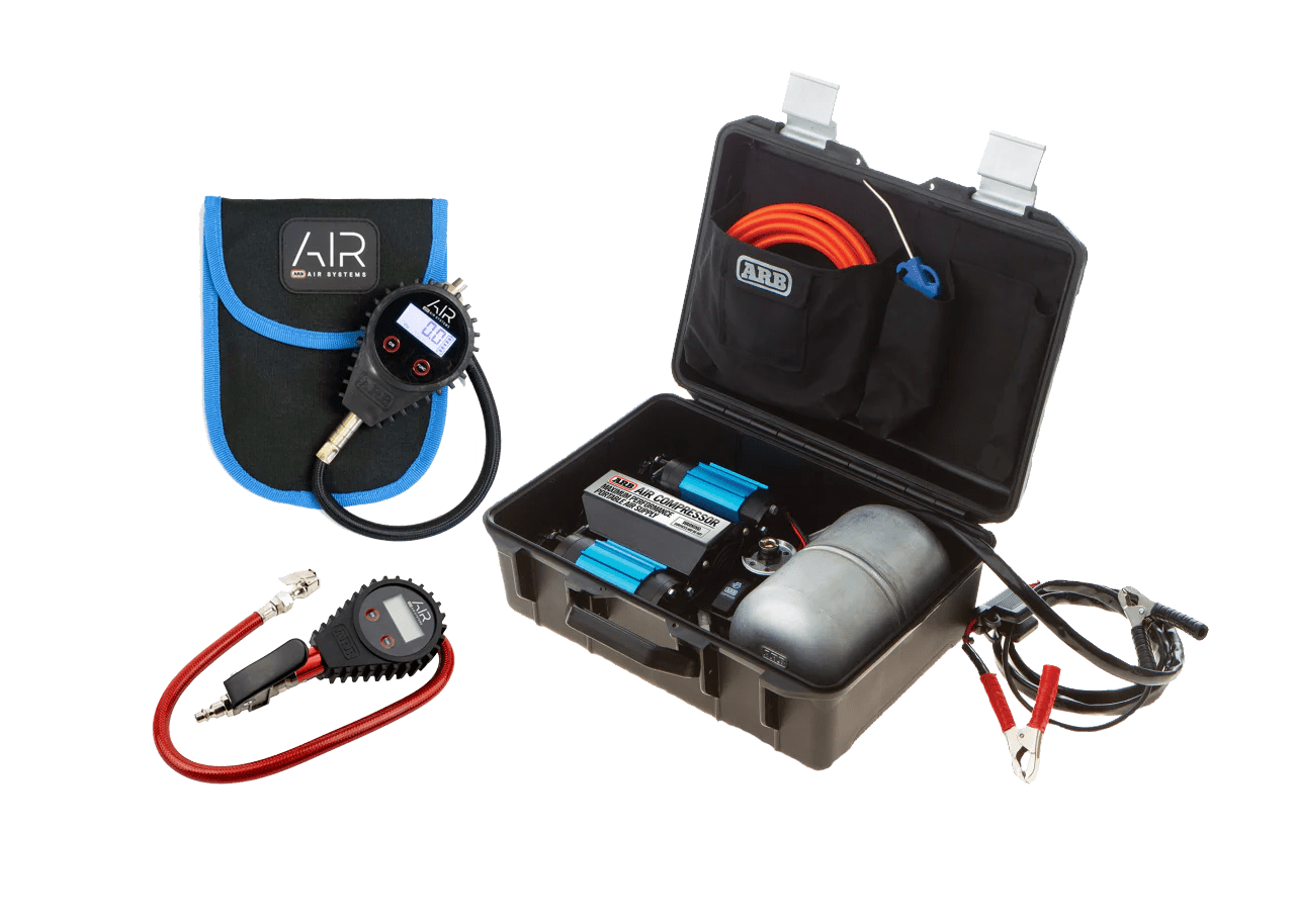 ARB Portable 12V Twin Compressor Kit Jack Wagon Overlanding