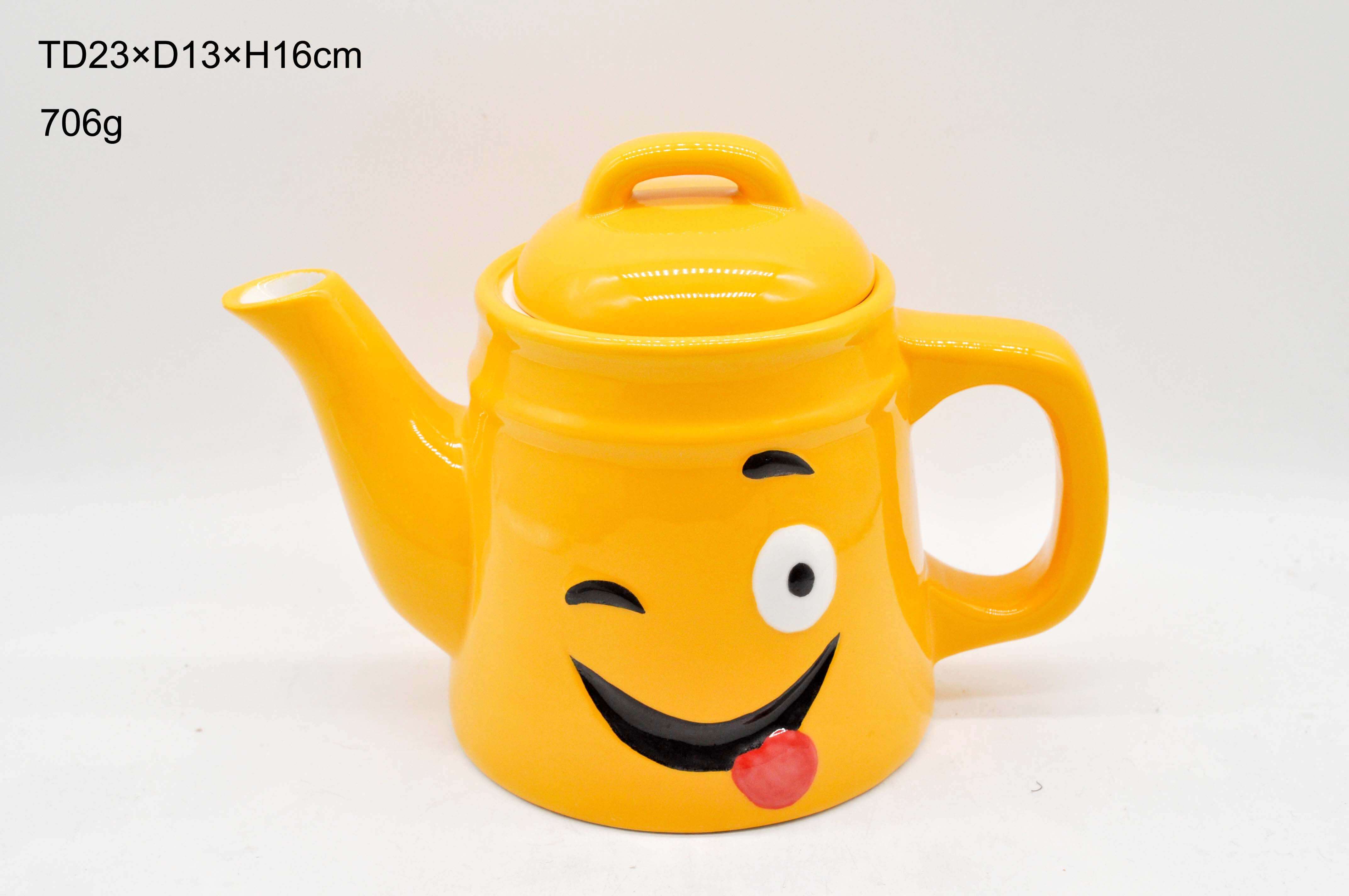 emoji teapot Yongchuan Ceramics Co.,Ltd
