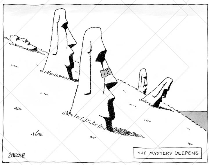 The Mystery Deepens JACK ZIEGLER New Yorker Cartoonist