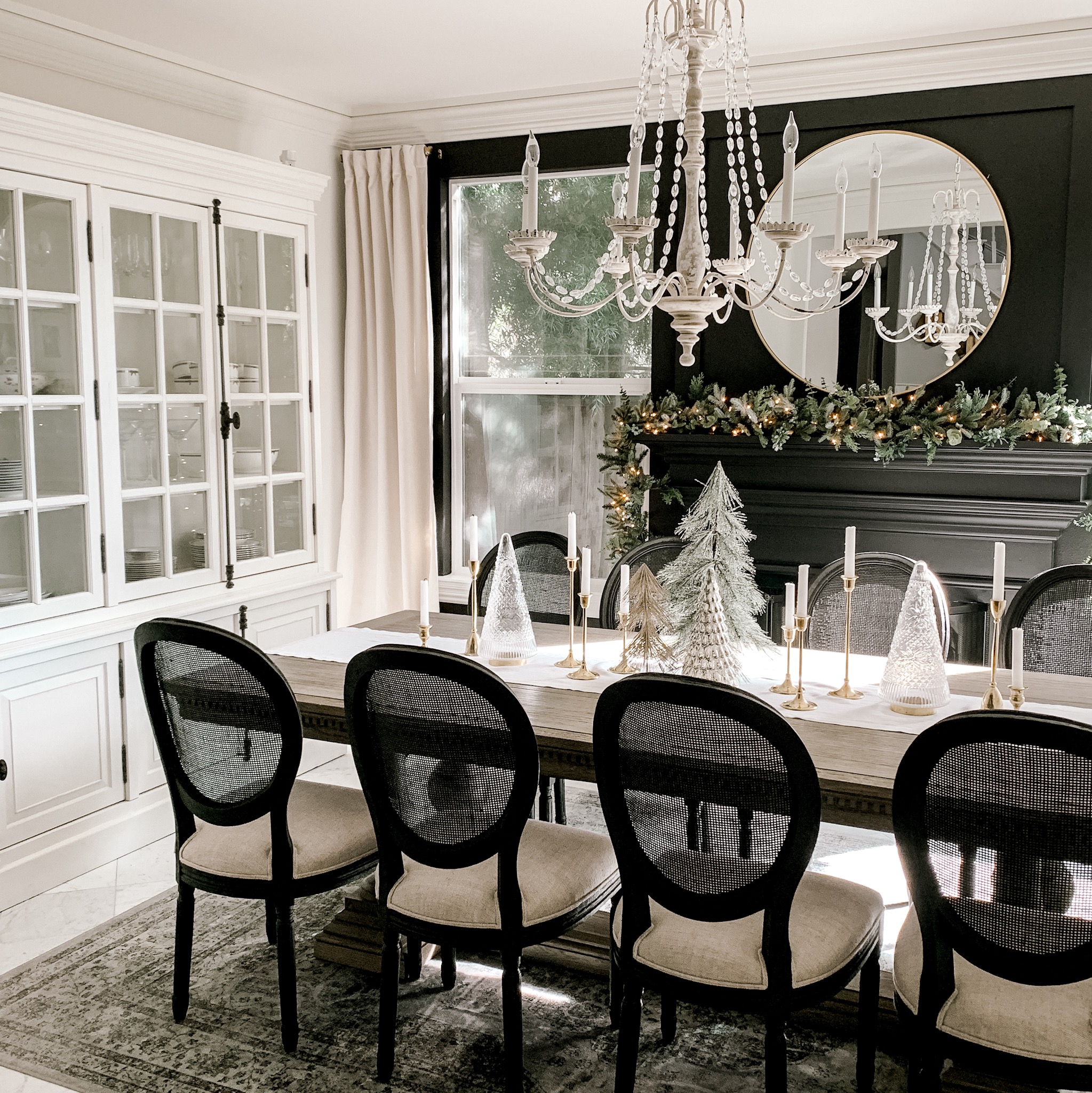 Vintage Modern Dining Room Jaclyn James Company