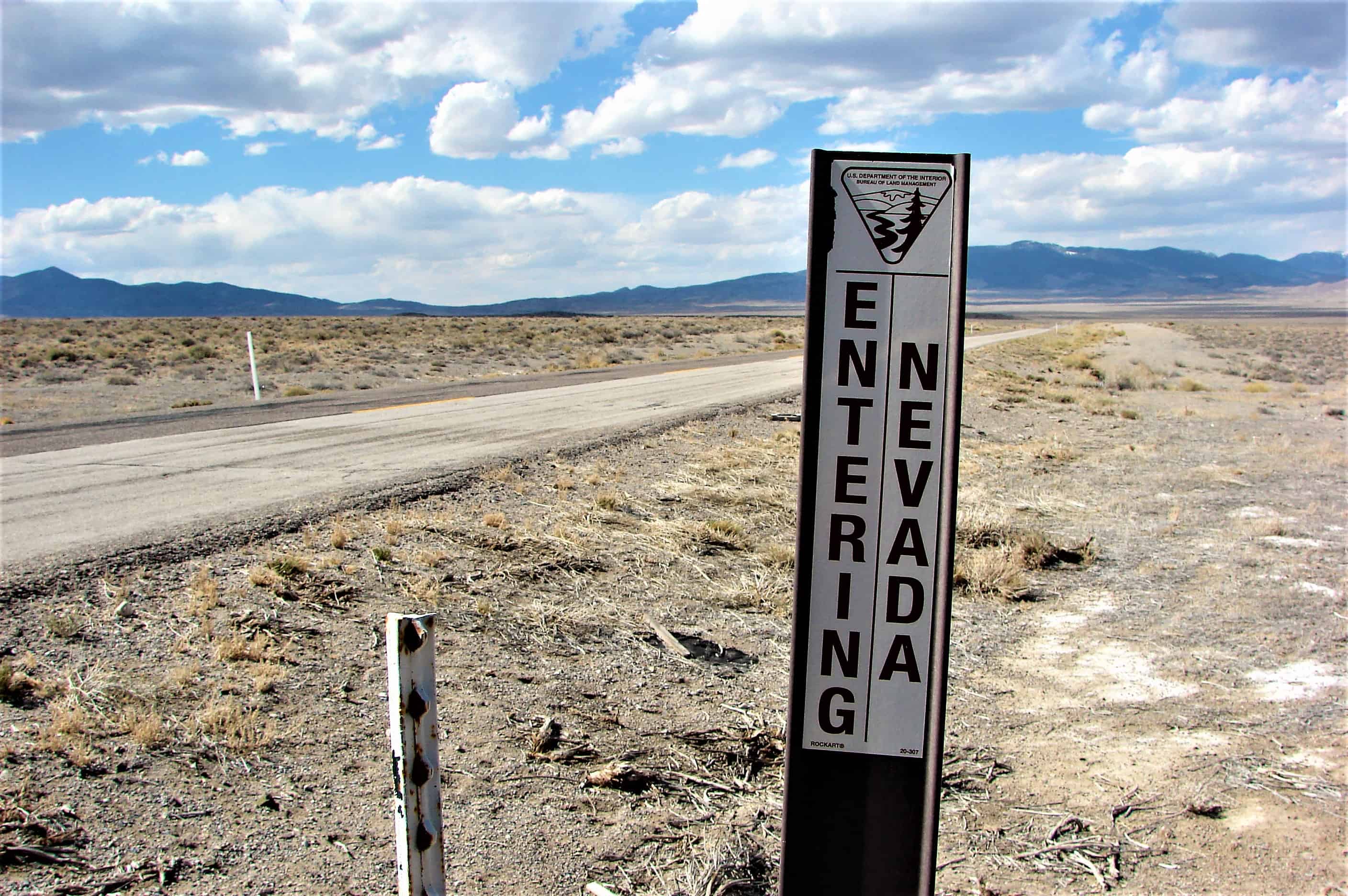 Nevada / Utah on old Highway 91