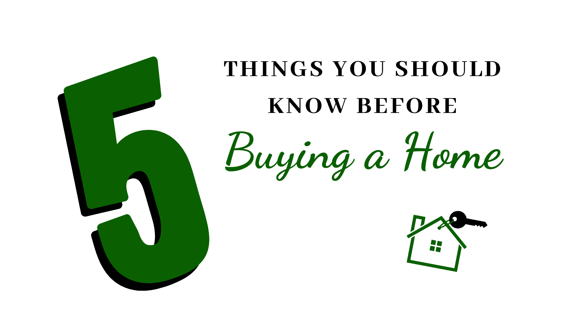 Five Things You Need To Know Jacob Realty