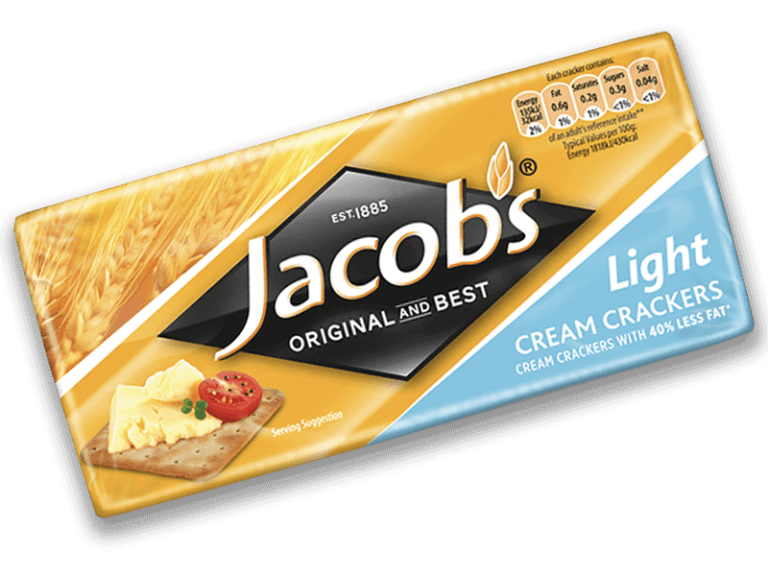 Cream Crackers Light Jacob's Biscuits
