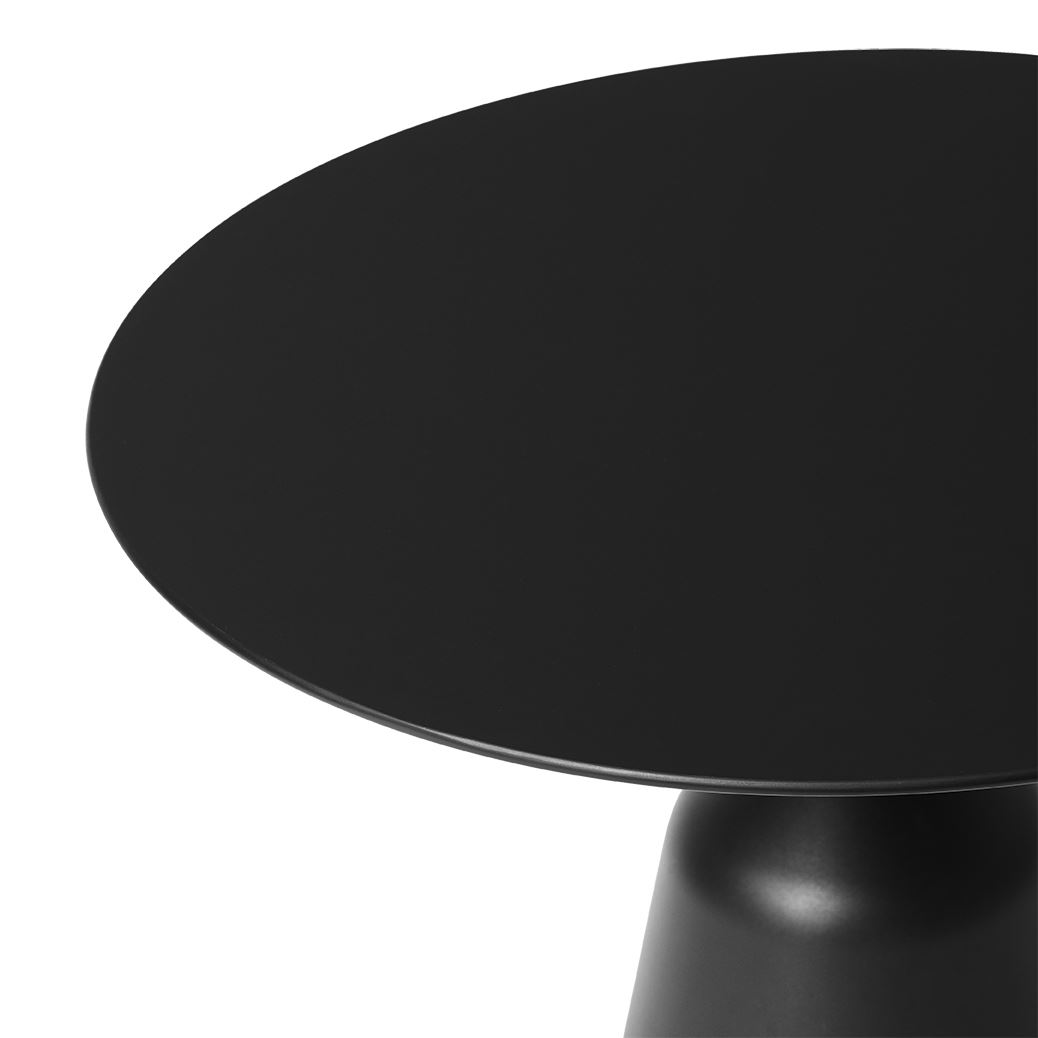 Wendelbo Coin Side Table Low Ø 58 cm Black Laminate
