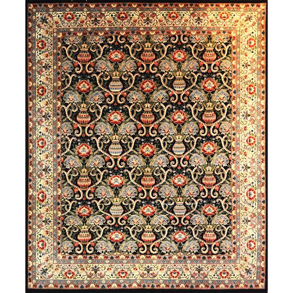 Kashan Wool Rug BB6000(8’ 2” x 10’ ) Jacobsen Oriental Rugs