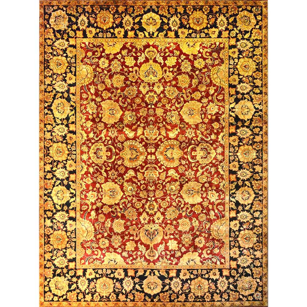 GS137 Kashan Rug BK7101(9’ x 12’ ) Jacobsen Oriental Rugs