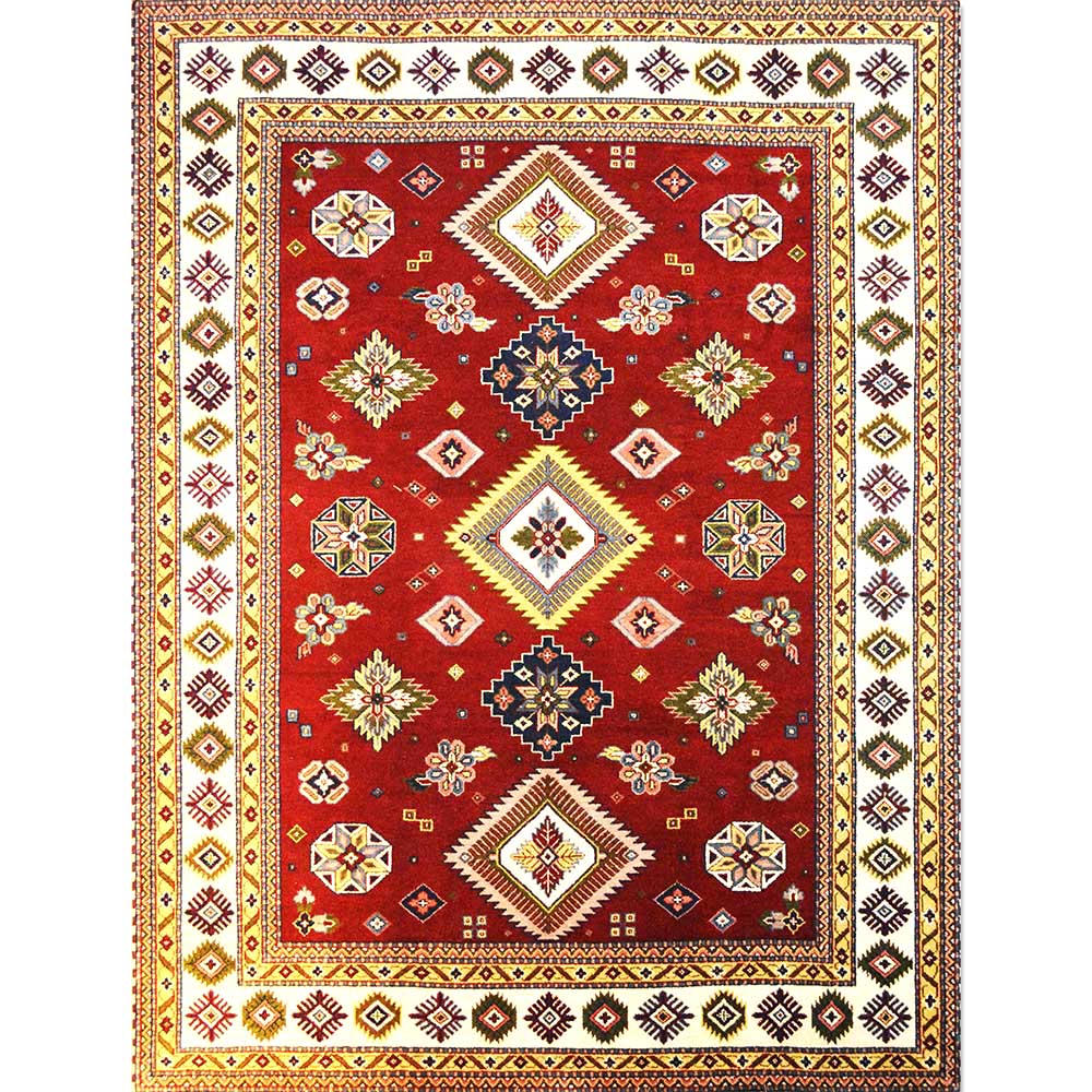 Kazak Wool Rug Bk7279(8’ 10” x 11’ 9” ) Jacobsen Oriental Rugs