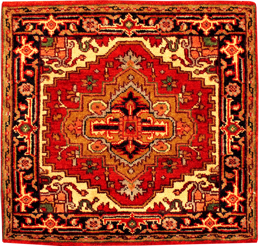 Serapi Wool Rug(3’ 1” x 3’ 1” ) Jacobsen Oriental Rugs