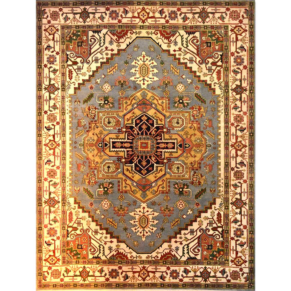 HEREZ Wool Rug XS7003(9’ x 12’ 2”) Jacobsen Oriental Rugs