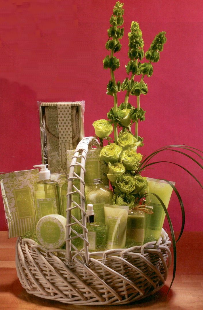 Spa Basket Jacobsen's Flowers & Gift Baskets