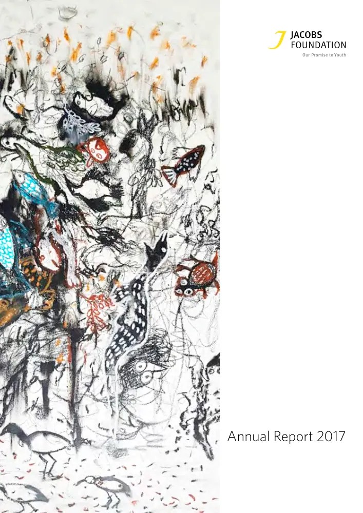 Jacobs Foundation Annual Report Archive Jacobs Foundation