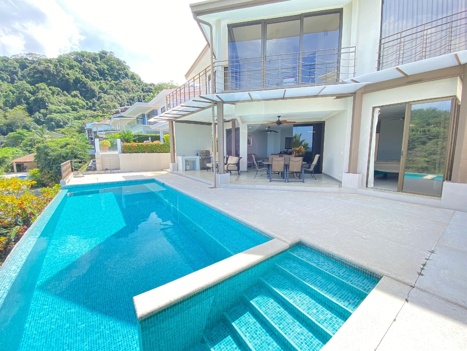 Great Ocean View in Faro Escondido Private house with Pool! Jaco Realty