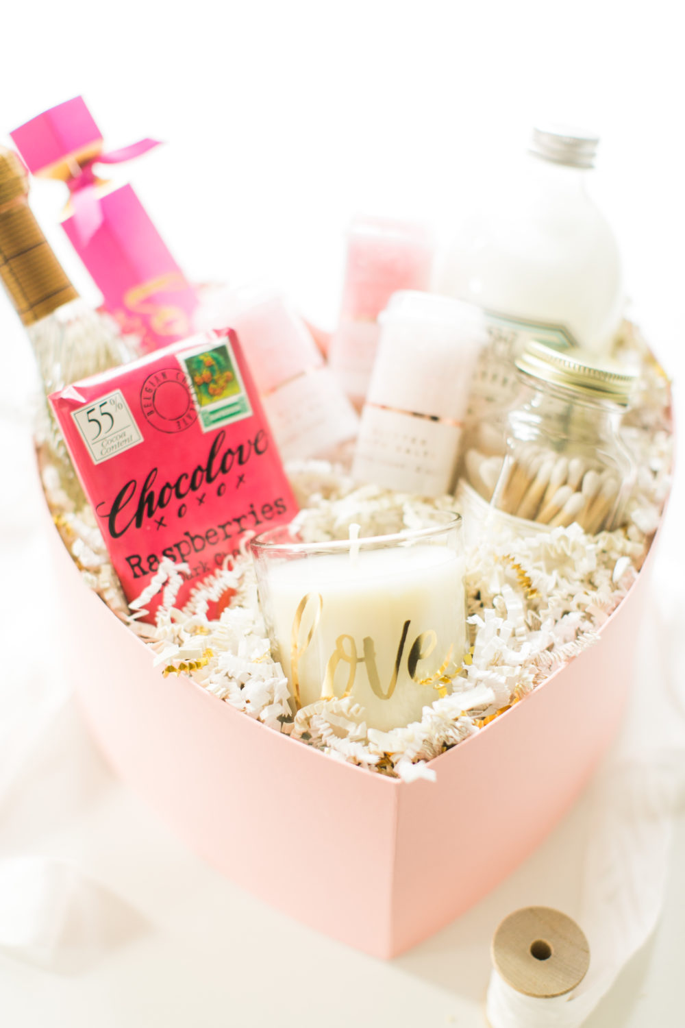 Valentine's Day 101 The DIY Bubble Bath Gift Box Lark & Linen