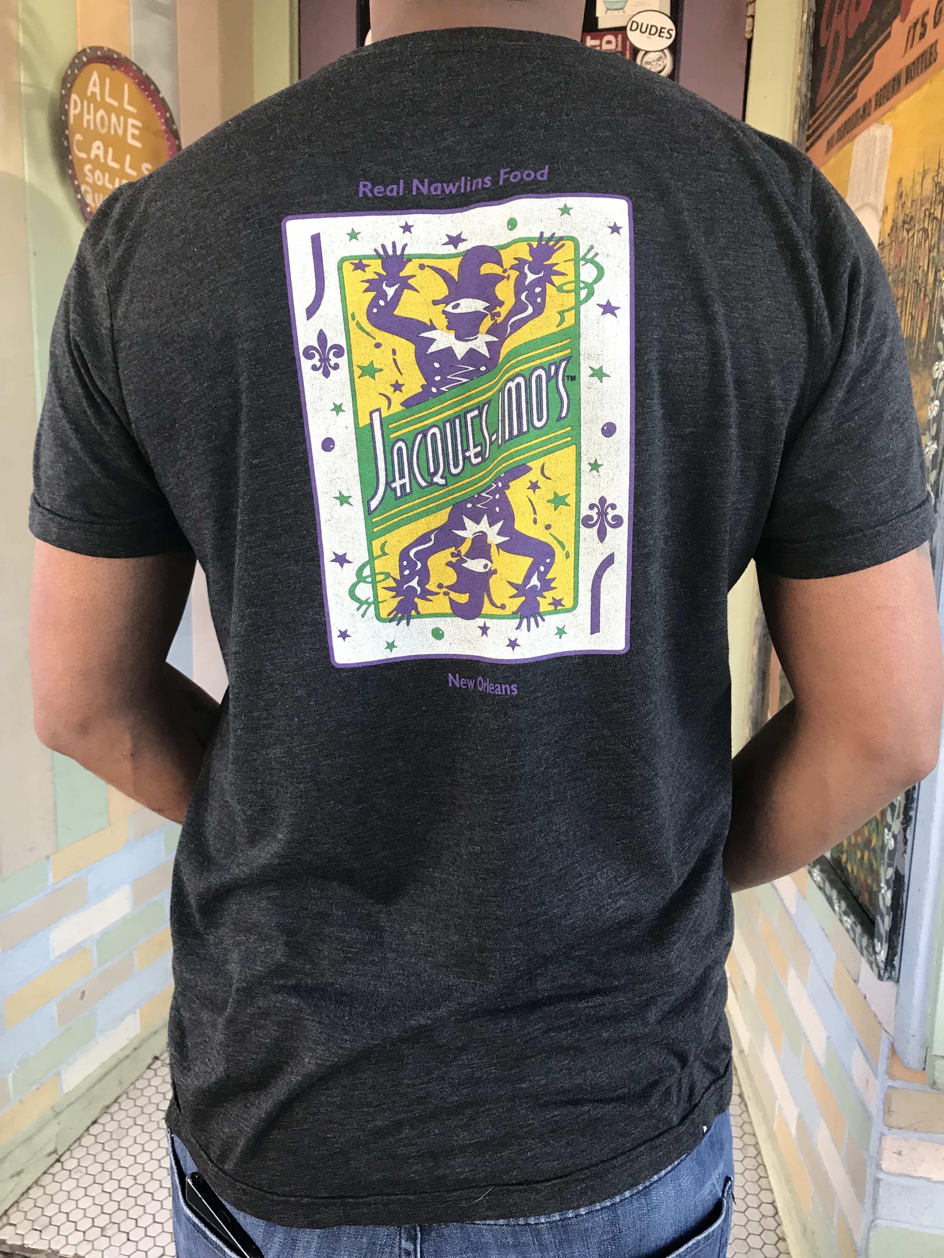 Men's Charcoal Black TShirt JacquesImo's