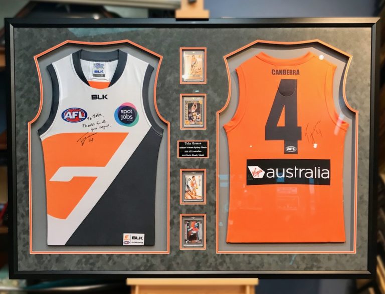 Framing Two Jerseys in One Frame (Photos and Video) Jacquez Art