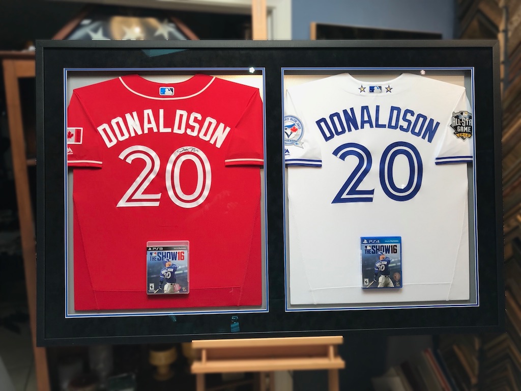 BASEBALL Jersey Framing Jacquez Art & Jersey Framing