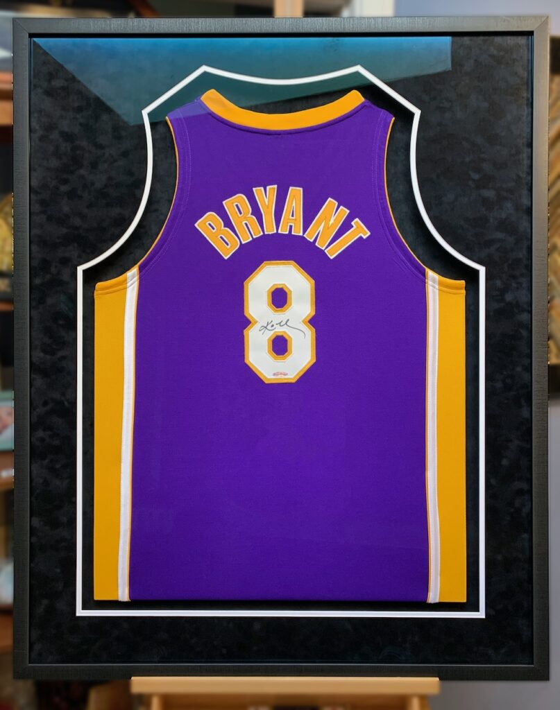 BASKETBALL Jersey Framing Jacquez Art & Jersey Framing
