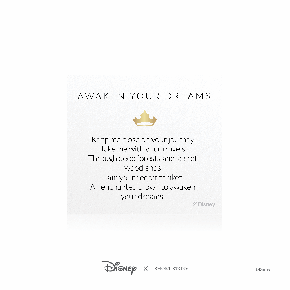 Short Story X Disney Trinkets Pouch Aurora Crown Jac's Cave of Wonders