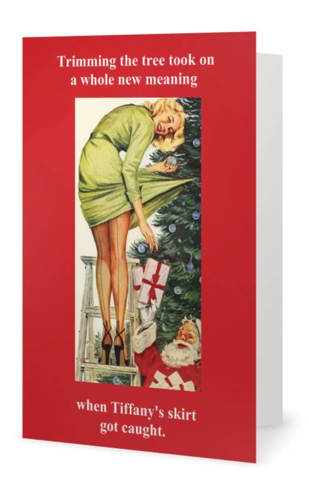 Trimming the tree took on a whole new meaning Christmas JACS STUDIO