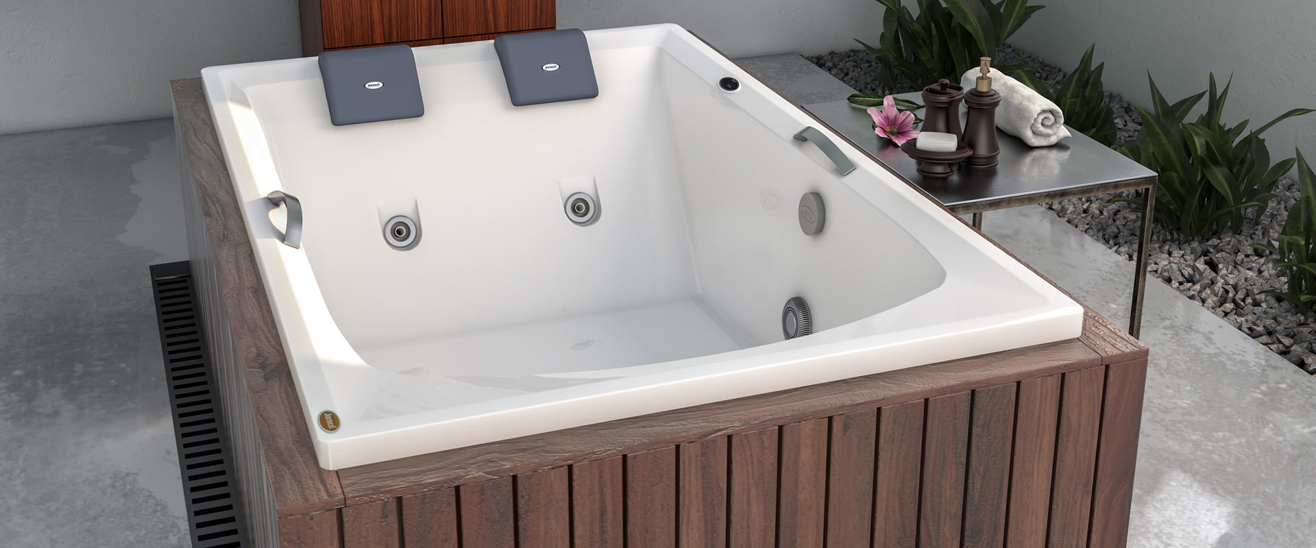 Bañeras con Hidromasaje Jacuzzi®