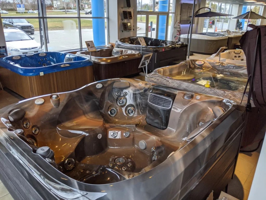 Exton Showroom Jacuzzi Hot Tubs of Southeastern PA