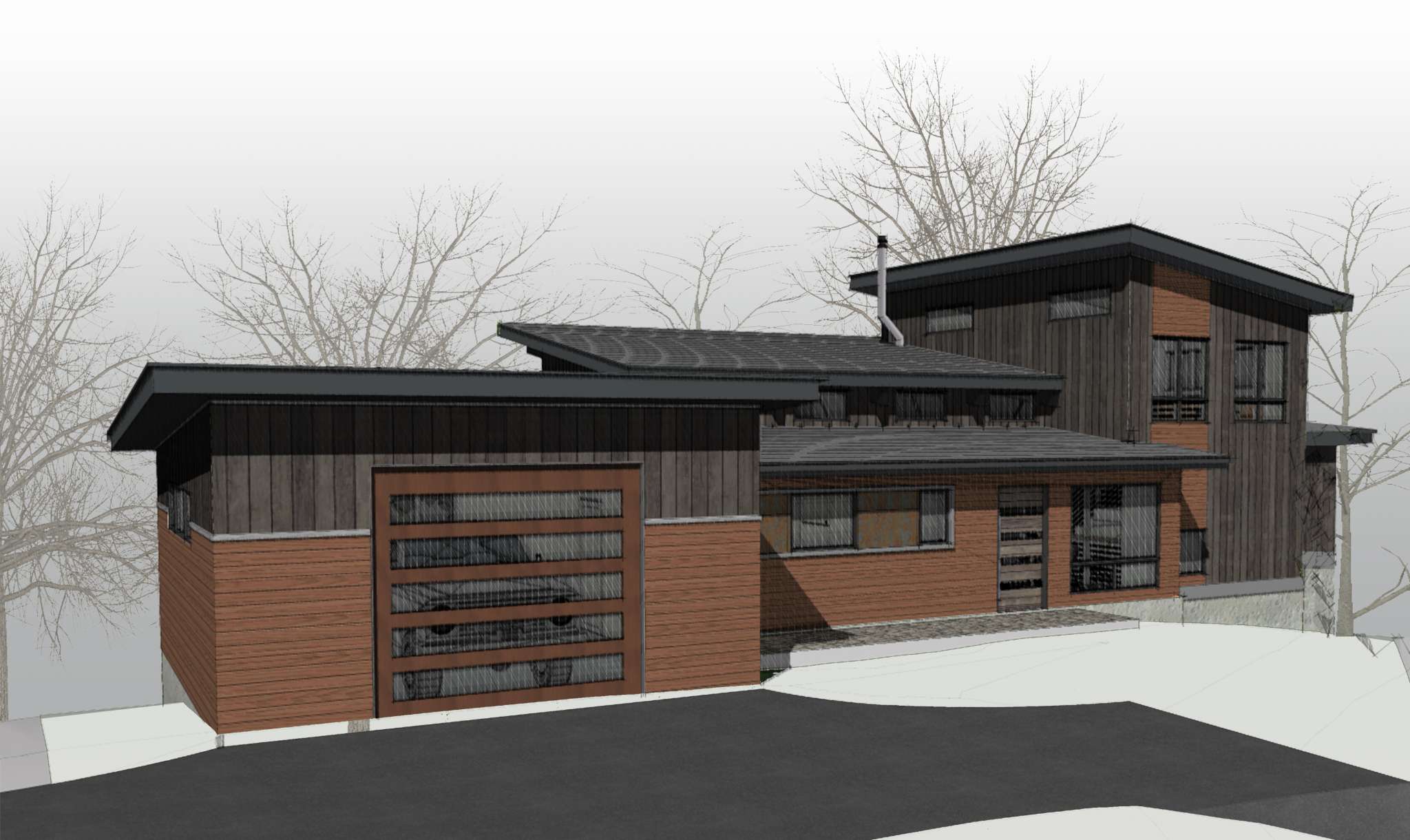 Olivette Riverside Community Mountain Modern Jade Mountain Builders