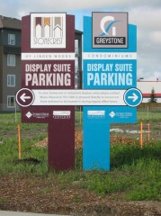 Directional Billboard Sign