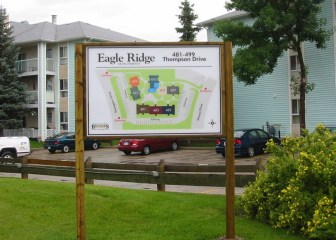Property Map Sign