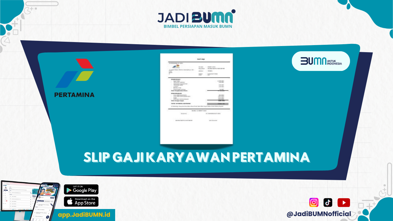 Slip Gaji Karyawan Pertamina Ssst... Ini Dia Isi Slip Gaji...