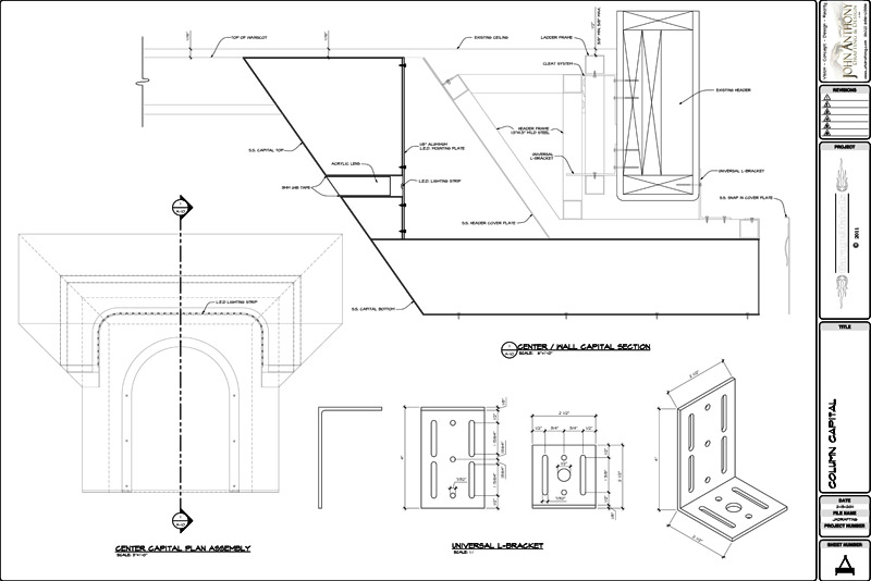 Fountain Hills Arizona Custom Home Design Gallery & Blueprint Archive