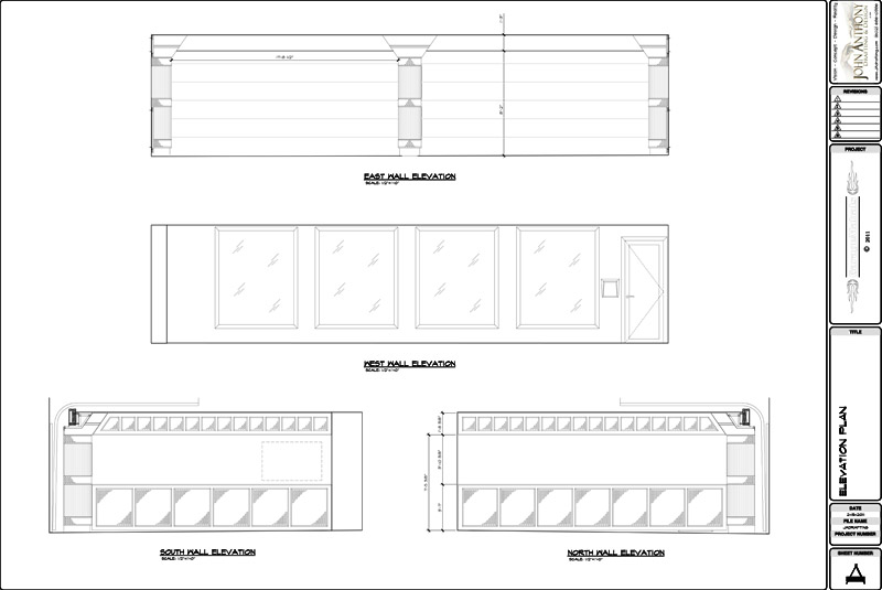 Fountain Hills Arizona Custom Home Design Gallery & Blueprint Archive