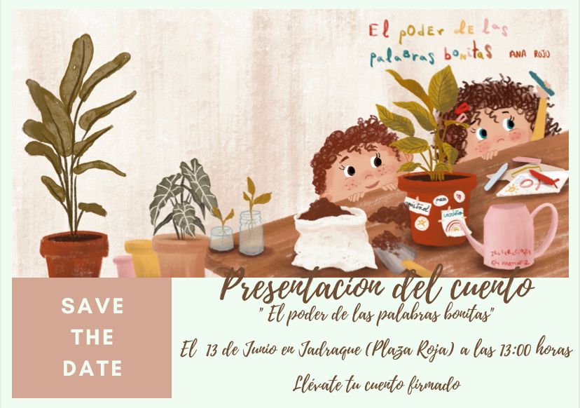 Presentación libro "El poder de las palabras bonitas" Domingo 13 de