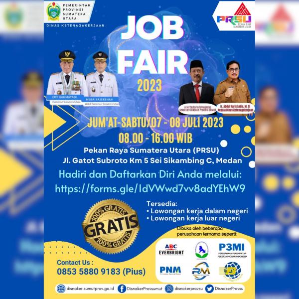 JobfairMedan Jadwal Event, Info Pameran, Acara & Promo Terbaru