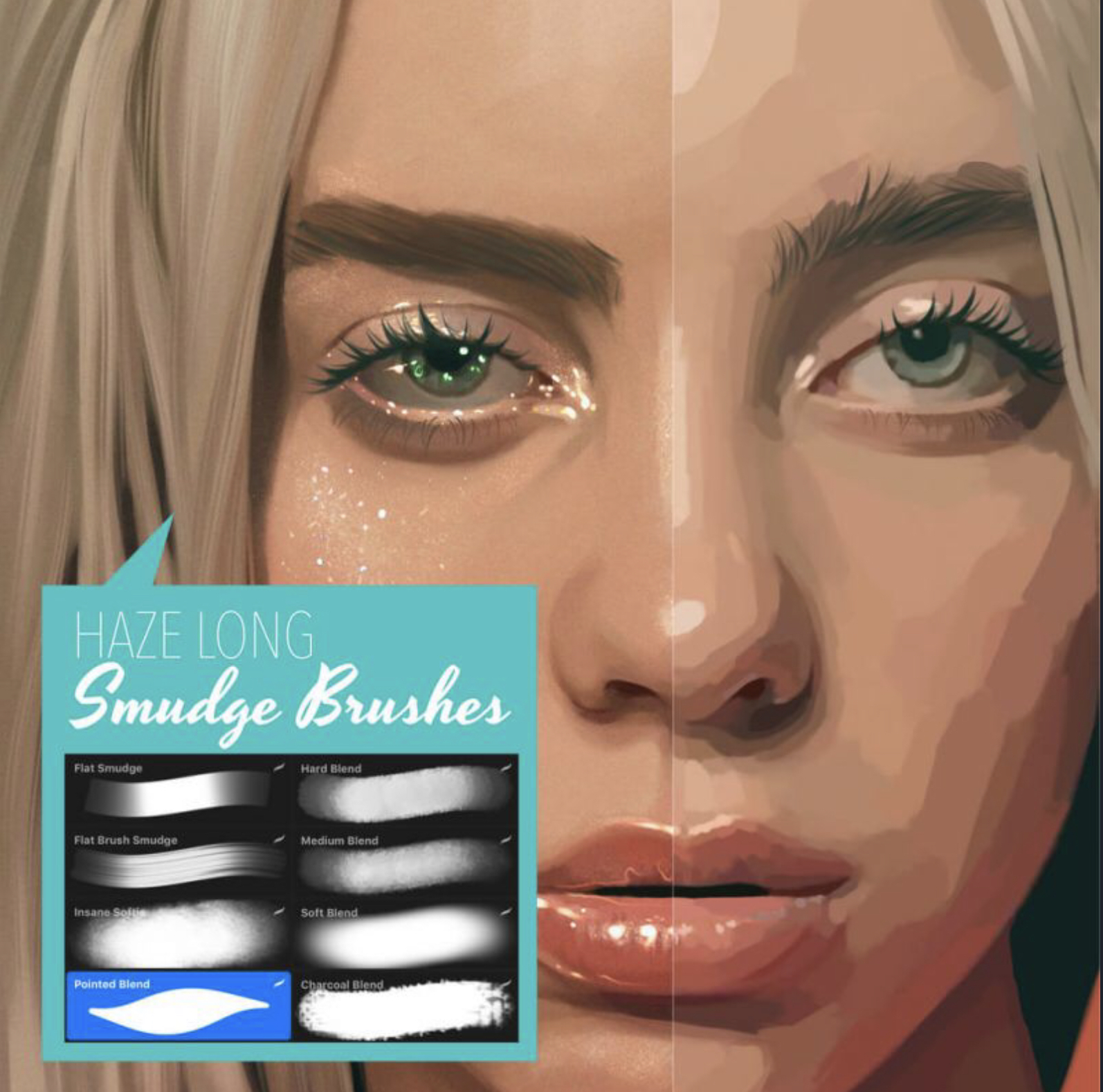 ULTIMATE BRUSH PACK//60 Procreate Brushes//Digital Download