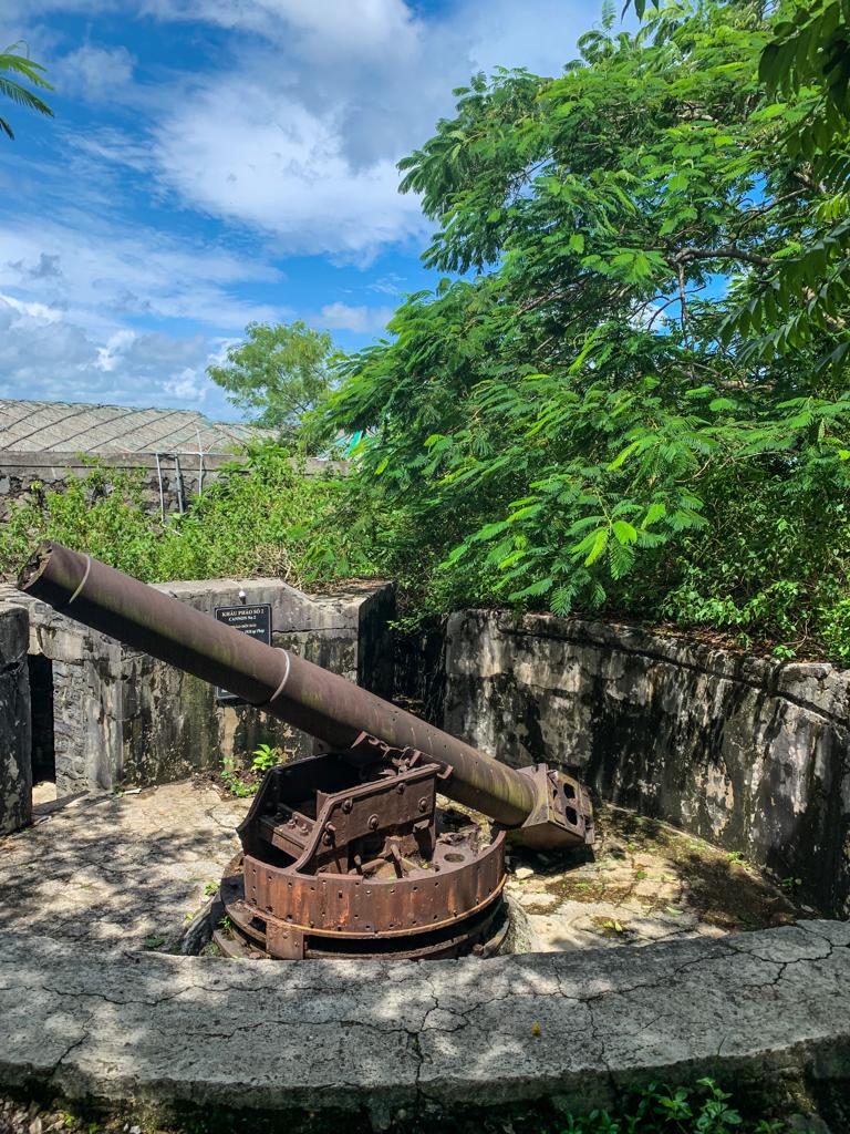 budget travel itinerary - Cannon at Cannon Fort 