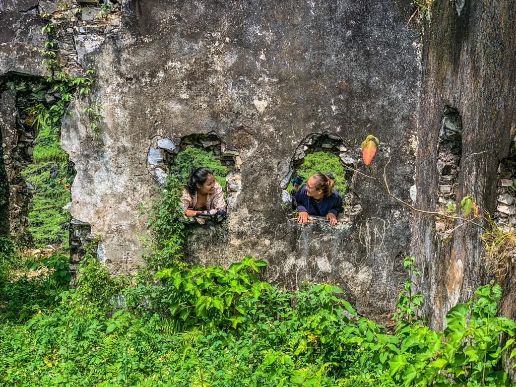 budget travel itinerary - dropping by Cannon Fort at Ha Giang Loop