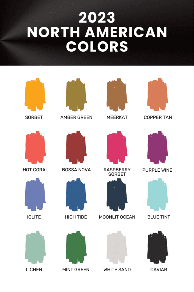 2023 North American Color Trends Revealed